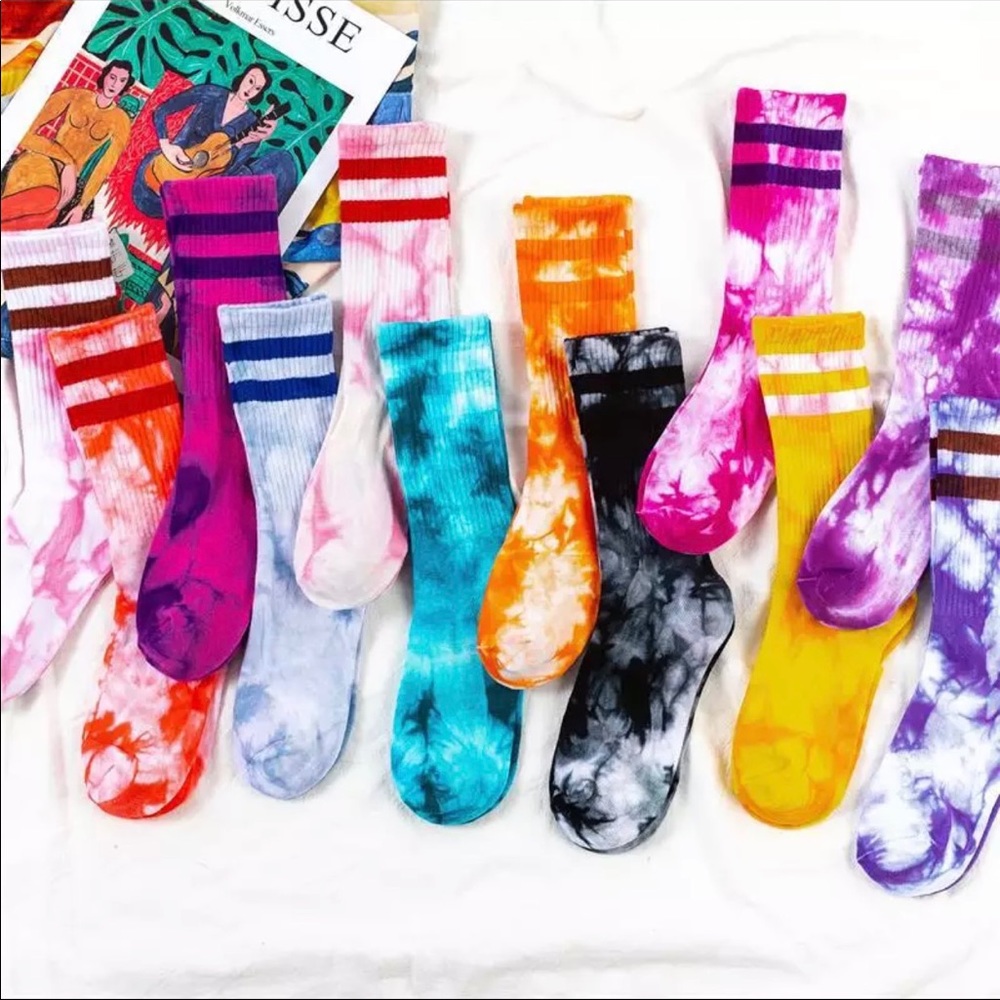 2 pairs Tie Dye socks 🔥SALE🔥